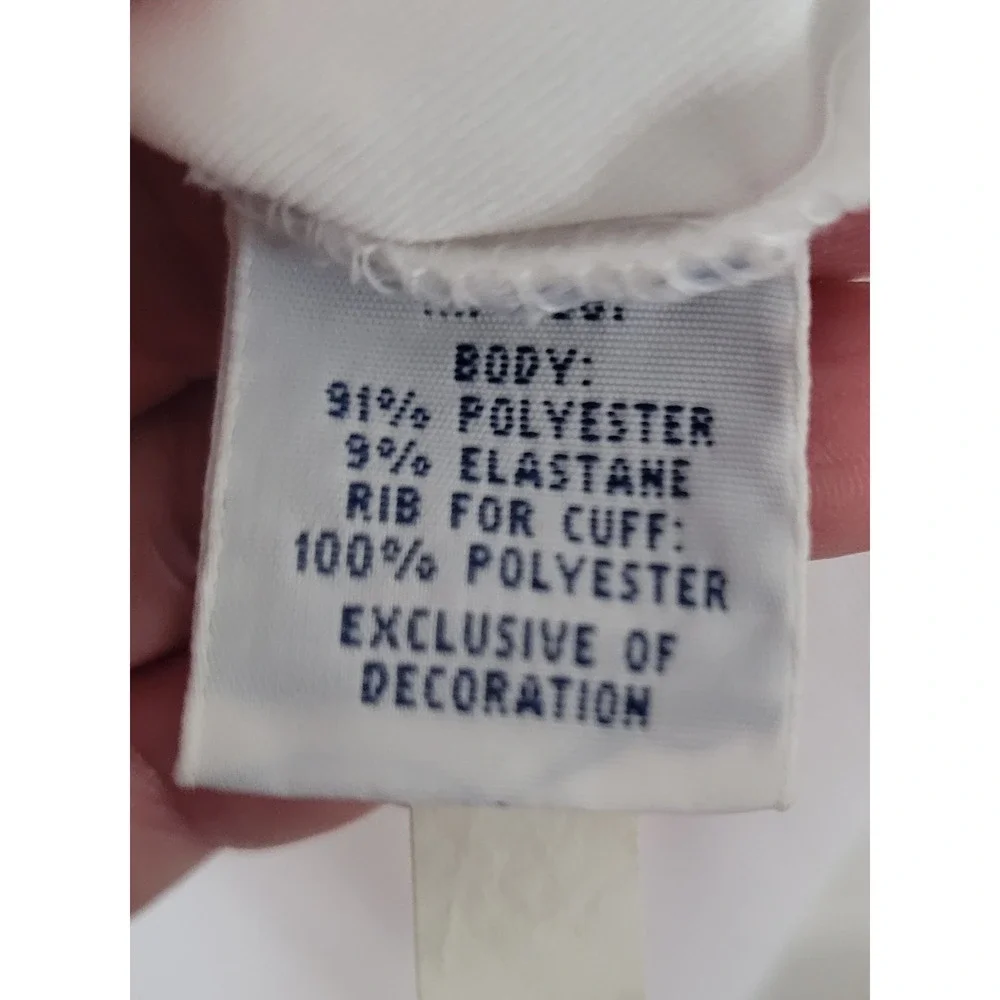 Polo Golf Ralph Lauren Men's XL White Long Sleeve Performance Polo Shirt Stretch